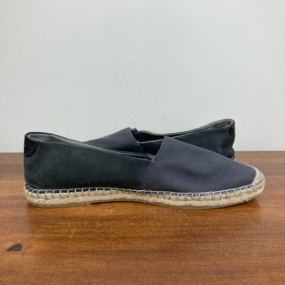 Karl Lagerfeld Espadrilles Casual Loafers Gray Comfort Shoes Women’s Size 11.5.